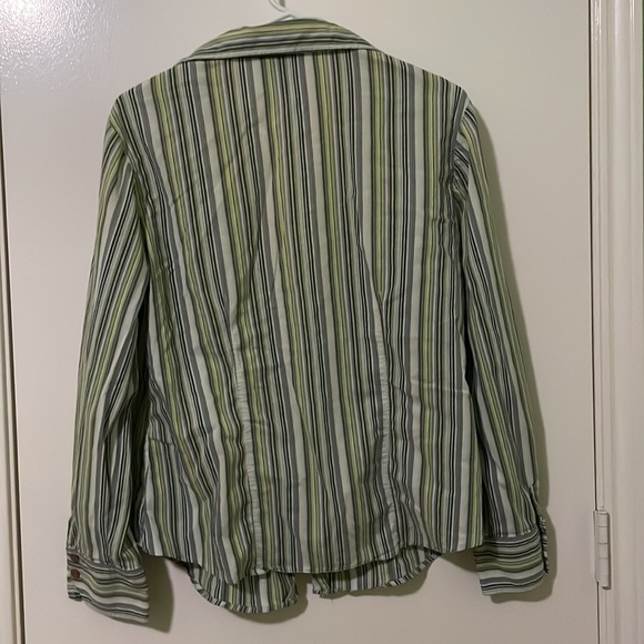 striped button down - Picture 2 of 2